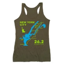 Women's Everyday Tank Top - New York City Route 13 Women's Everyday Tank Top - New York City Route -goneforarun Sales 2023 tr 45520 OLIVE MAIN