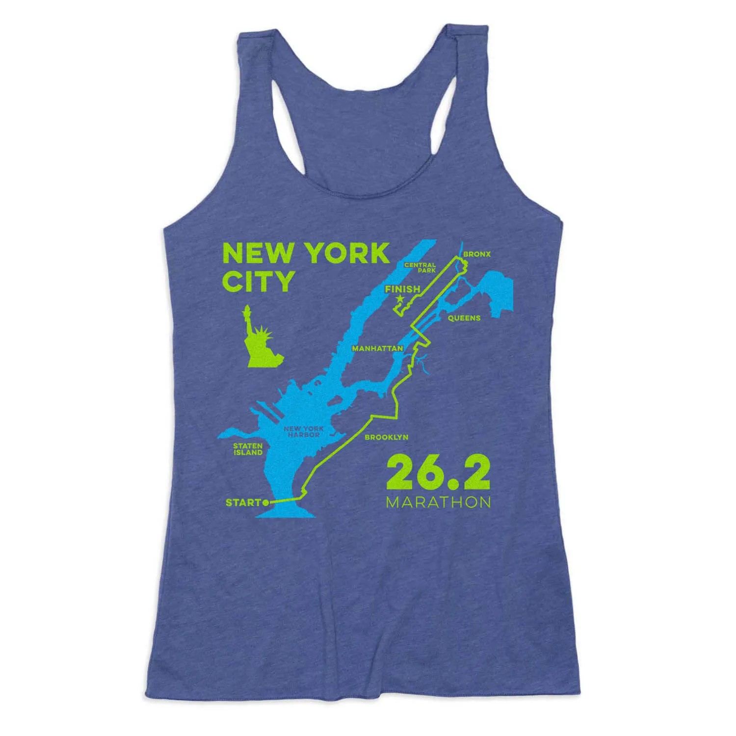 Women's Everyday Tank Top - New York City Route 9 Women's Everyday Tank Top - New York City Route - Image 7