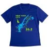 Women's Short Sleeve Tech Tee - New York City Route -goneforarun Sales 2023 tr 45522 ROYAL MAIN