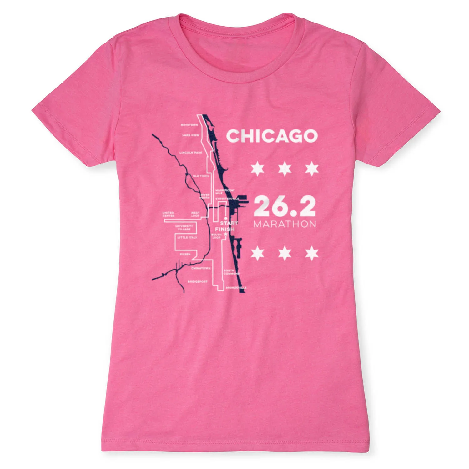 Women's Everyday Runners Tee - Chicago Route 9 Women's Everyday Runners Tee - Chicago Route - Image 7