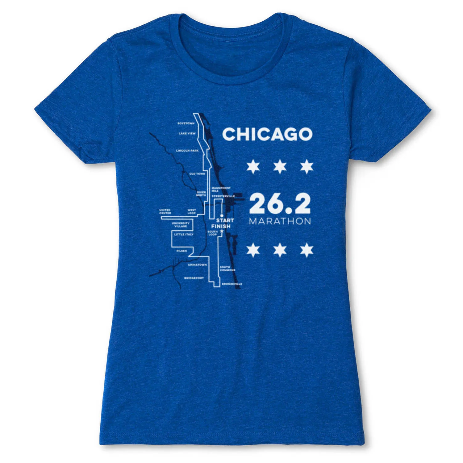 Women's Everyday Runners Tee - Chicago Route 11 Women's Everyday Runners Tee - Chicago Route - Image 9