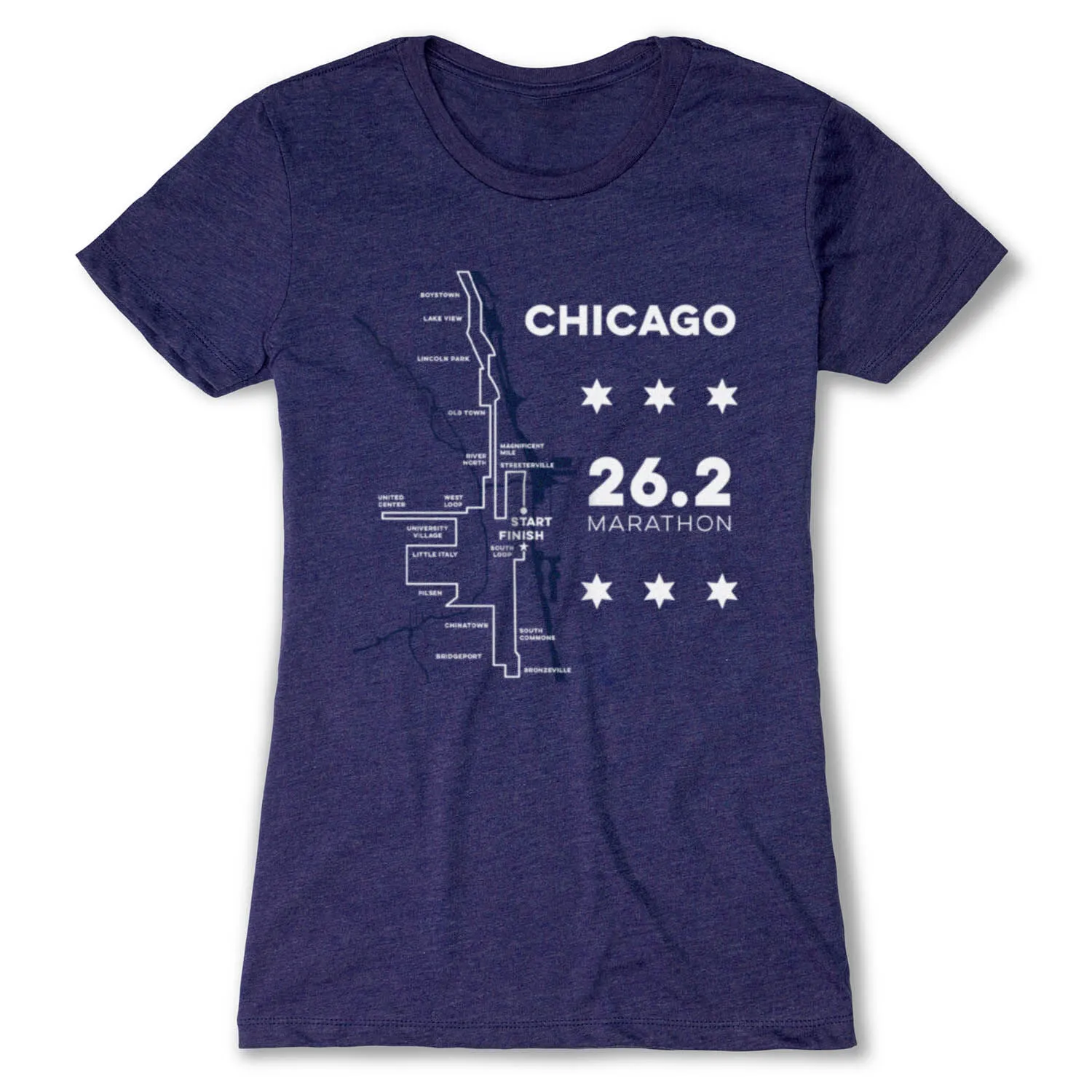Women's Everyday Runners Tee - Chicago Route 12 Women's Everyday Runners Tee - Chicago Route - Image 10