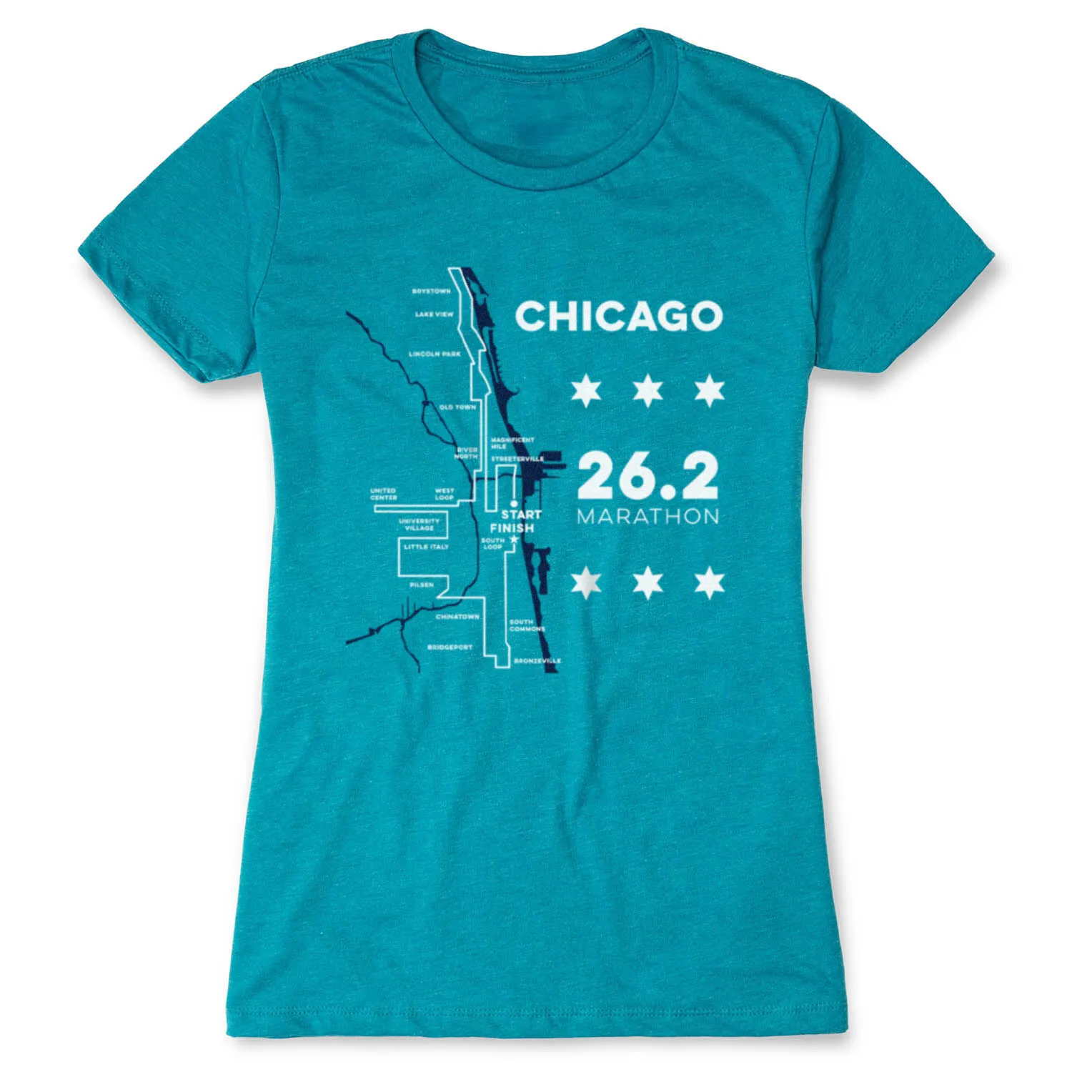 Women's Everyday Runners Tee - Chicago Route 13 Women's Everyday Runners Tee - Chicago Route - Image 11