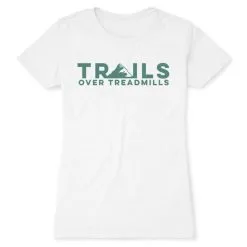 Women's Everyday Runners Tee - Trails Over Treadmills