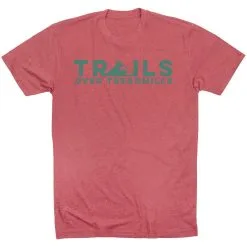 Running Short Sleeve T-Shirt - Trails Over Treadmills -goneforarun Sales 2023 tr 45540 MAUVE FLAT