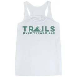 Flowy Racerback Tank Top - Trails Over Treadmills