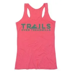 Women's Everyday Tank Top - Trails Over Treadmills -goneforarun Sales 2023 tr 45542 PINK MAIN