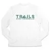 Women's Long Sleeve Tech Tee - Trails Over Treadmills 1 Women's Long Sleeve Tech Tee - Trails Over Treadmills -goneforarun Sales 2023 tr 45545 WHITE MAIN