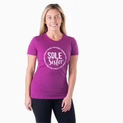 Women's Everyday Runners Tee - Sole Sister -goneforarun Sales 2023 tr 45573 LUSHBERRY MODEL
