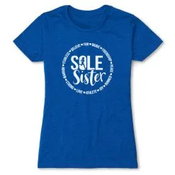 Women's Everyday Runners Tee - Sole Sister -goneforarun Sales 2023 tr 45573 ROYAL FLAT