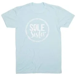 Running Short Sleeve T-Shirt - Sole Sister -goneforarun Sales 2023 tr 45574 LIGHTBLUE FLAT