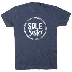 Running Short Sleeve T-Shirt - Sole Sister -goneforarun Sales 2023 tr 45574 NAVY FLAT