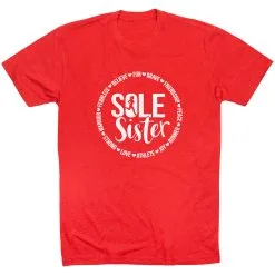 Running Short Sleeve T-Shirt - Sole Sister -goneforarun Sales 2023 tr 45574 RED FLAT
