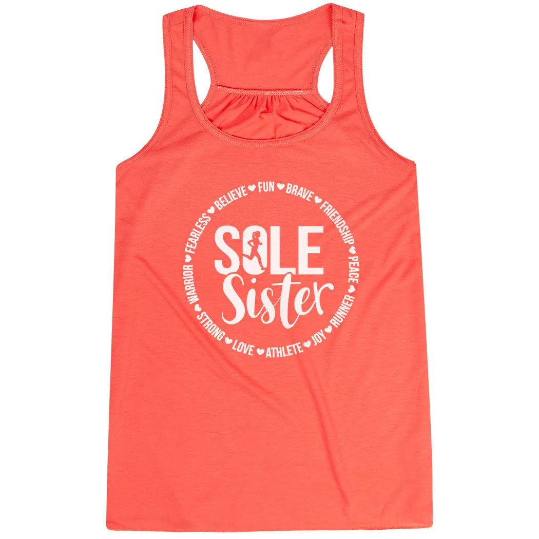 Flowy Racerback Tank Top - Sole Sister 9 Flowy Racerback Tank Top - Sole Sister - Image 7