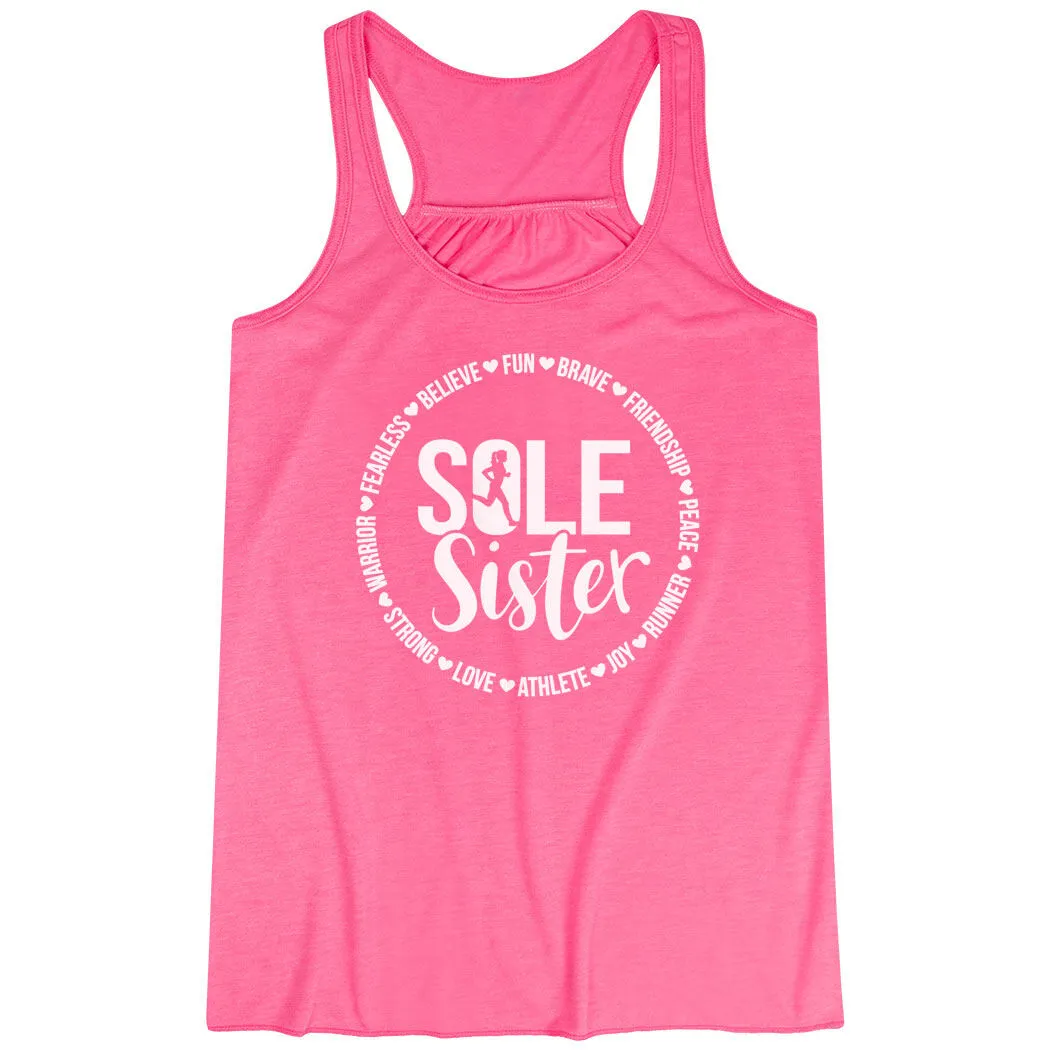 Flowy Racerback Tank Top - Sole Sister 3 Flowy Racerback Tank Top - Sole Sister