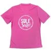 Women's Short Sleeve Tech Tee - Sole Sister -goneforarun Sales 2023 tr 45578 PINK MAIN