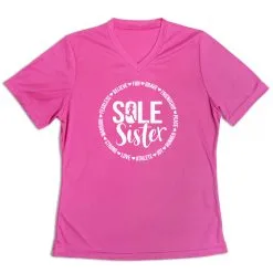 Women's Short Sleeve Tech Tee - Sole Sister