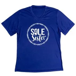 Women's Short Sleeve Tech Tee - Sole Sister -goneforarun Sales 2023 tr 45578 ROYAL MAIN