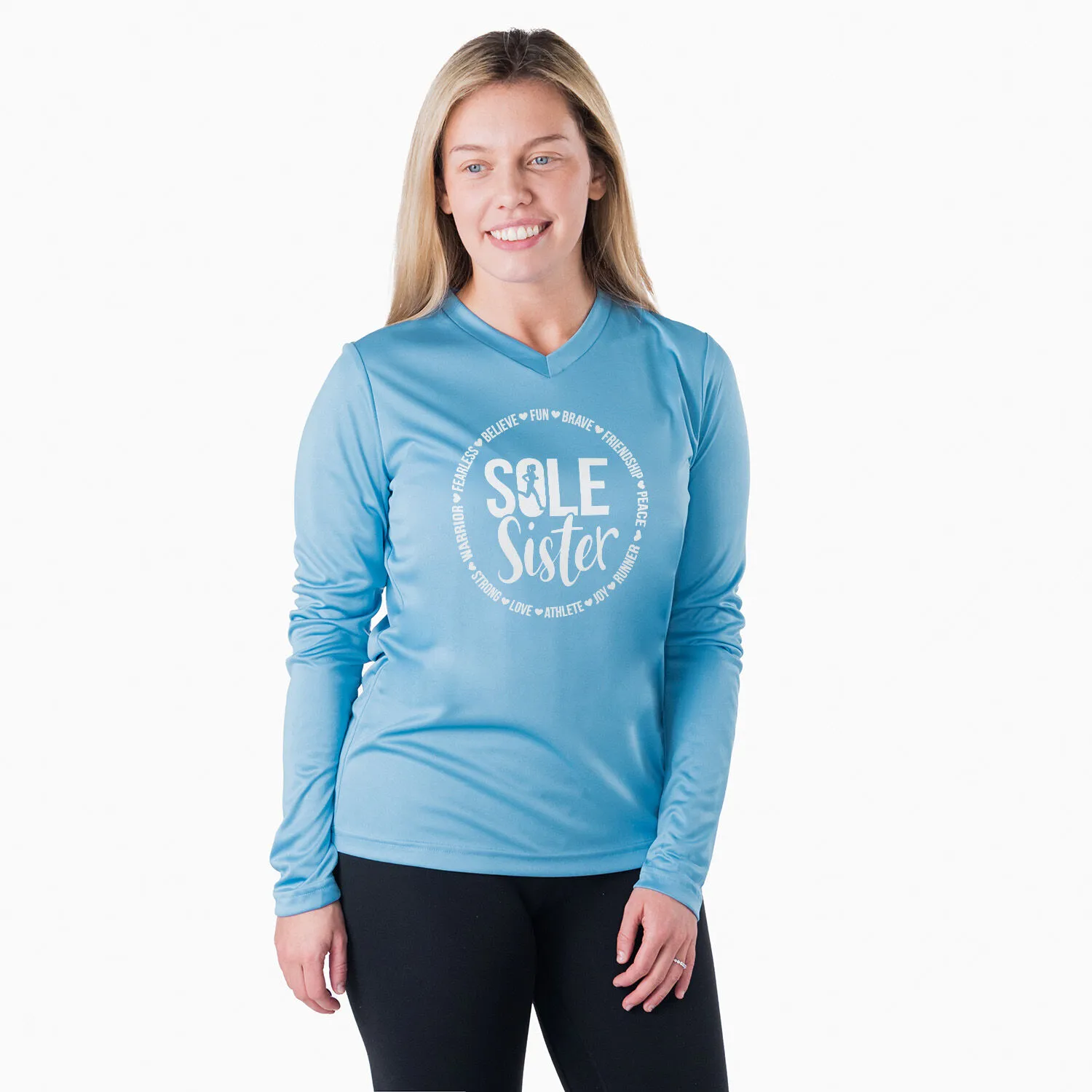 Women's Long Sleeve Tech Tee - Sole Sister 4 Women's Long Sleeve Tech Tee - Sole Sister - Image 2