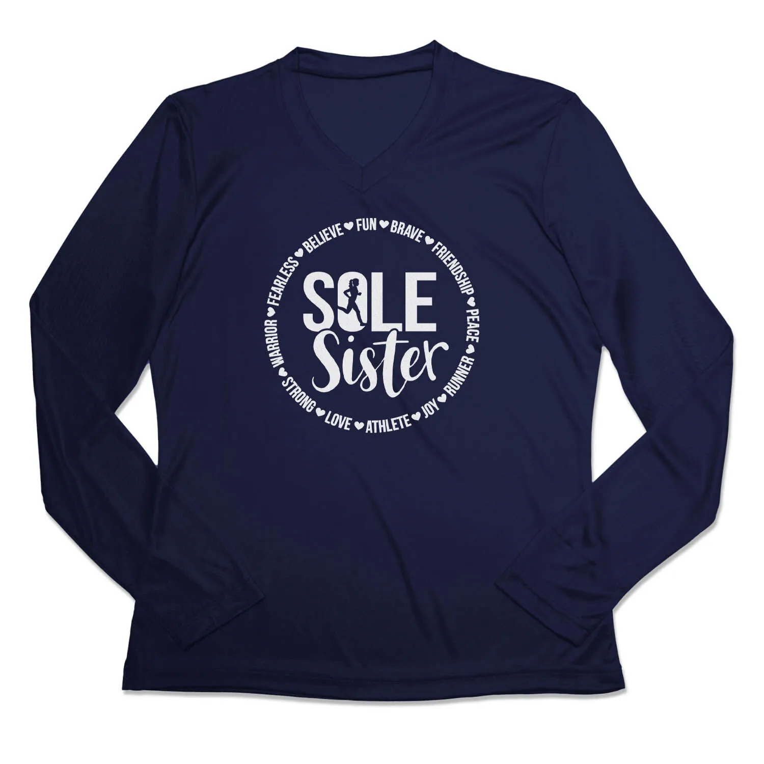 Women's Long Sleeve Tech Tee - Sole Sister 7 Women's Long Sleeve Tech Tee - Sole Sister - Image 5