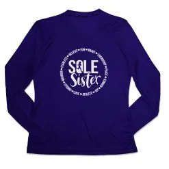 Women's Long Sleeve Tech Tee - Sole Sister 15 Women's Long Sleeve Tech Tee - Sole Sister -goneforarun Sales 2023 tr 45579 ROYAL MAIN