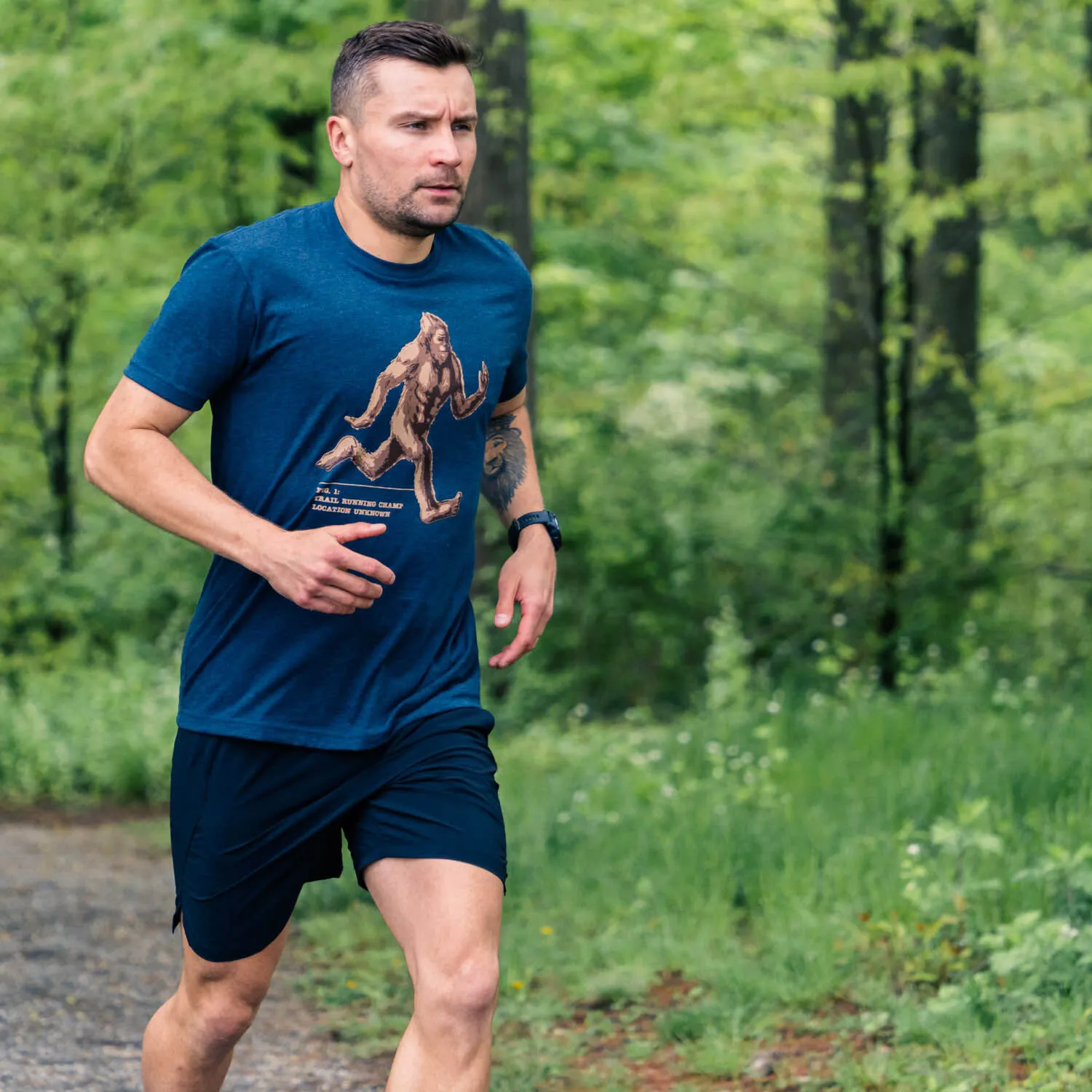 Running Short Sleeve T-Shirt - Trail Running Champ 7 Running Short Sleeve T-Shirt - Trail Running Champ - Image 5