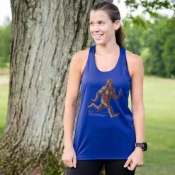 Women's Racerback Performance Tank Top - Trail Running Champ -goneforarun Sales 2023 tr 45589 ROYAL MODEL