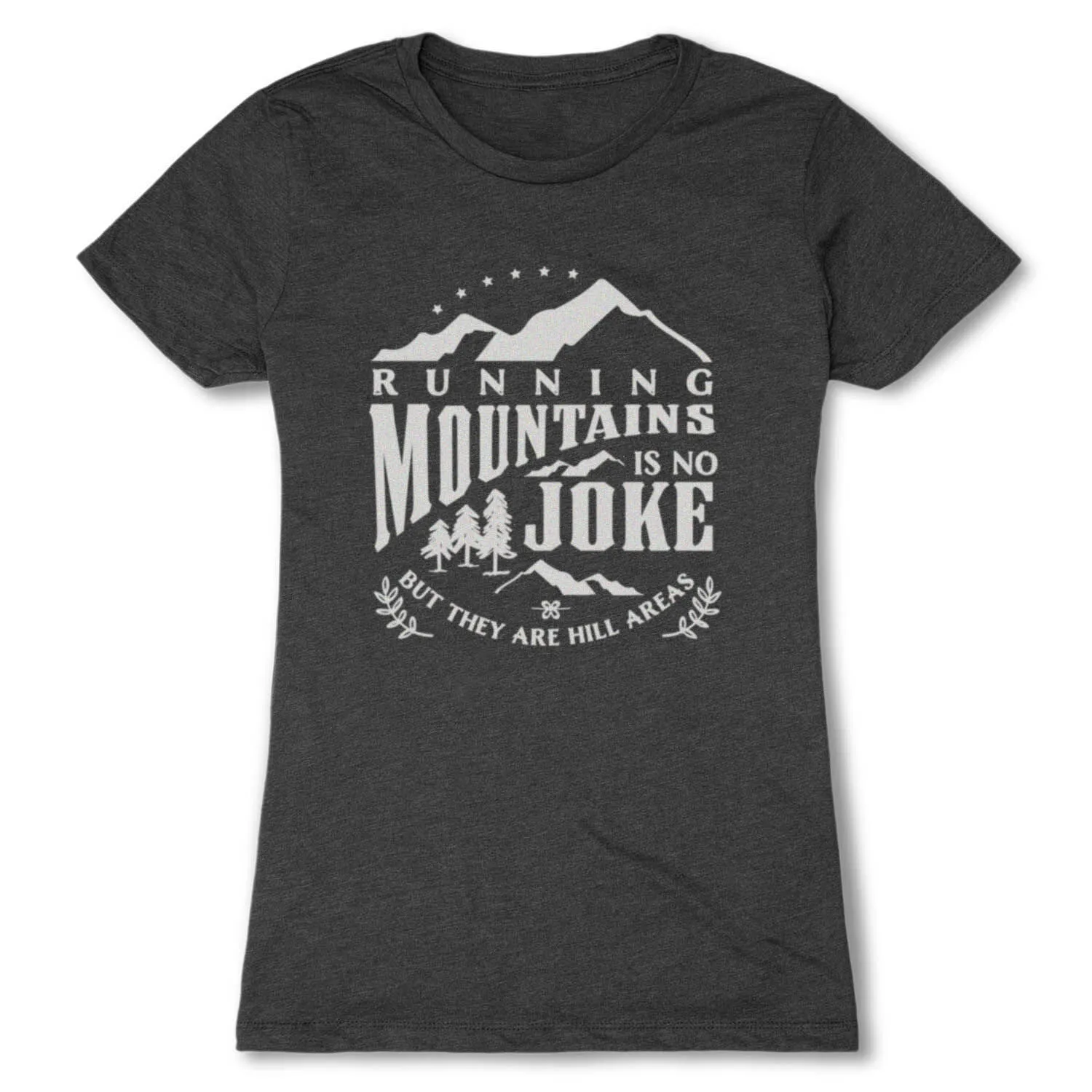 Women's Everyday Runners Tee - Running Mountains 7 Women's Everyday Runners Tee - Running Mountains - Image 5