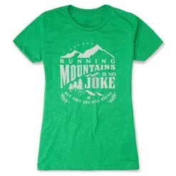 Women's Everyday Runners Tee - Running Mountains 19 Women's Everyday Runners Tee - Running Mountains -goneforarun Sales 2023 tr 45596 GREEN FLAT