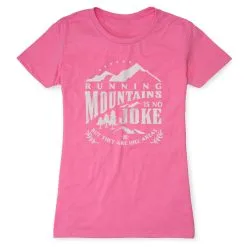 Women's Everyday Runners Tee - Running Mountains 20 Women's Everyday Runners Tee - Running Mountains -goneforarun Sales 2023 tr 45596 HOTPINK FLAT