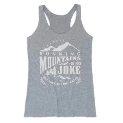 Women's Everyday Tank Top - Running Mountains -goneforarun Sales 2023 tr 45599 GRAY MAIN