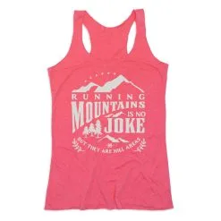 Women's Everyday Tank Top - Running Mountains -goneforarun Sales 2023 tr 45599 PINK MAIN