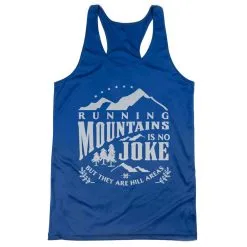 Women's Racerback Performance Tank Top - Running Mountains -goneforarun Sales 2023 tr 45600 ROYAL MAIN
