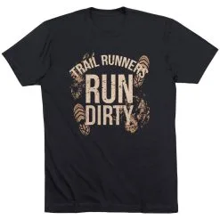 Running Short Sleeve T-Shirt - Run Dirty 24 Running Short Sleeve T-Shirt - Run Dirty -goneforarun Sales 2023 tr 45621 BLACK FLAT