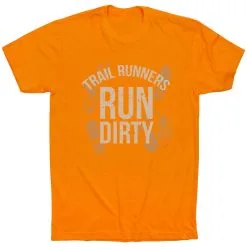 Running Short Sleeve T-Shirt - Run Dirty 31 Running Short Sleeve T-Shirt - Run Dirty -goneforarun Sales 2023 tr 45621 ORANGE FLAT