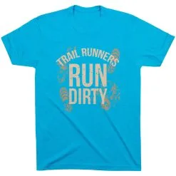 Running Short Sleeve T-Shirt - Run Dirty 34 Running Short Sleeve T-Shirt - Run Dirty -goneforarun Sales 2023 tr 45621 TURQUOISE FLAT