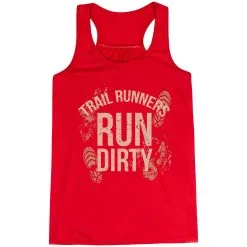 Flowy Racerback Tank Top - Run Dirty -goneforarun Sales 2023 tr 45622 RED MAIN