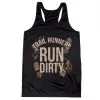 Women's Racerback Performance Tank Top - Run Dirty -goneforarun Sales 2023 tr 45624 BLACK MAIN