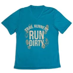 Women's Short Sleeve Tech Tee - Run Dirty 16 Women's Short Sleeve Tech Tee - Run Dirty -goneforarun Sales 2023 tr 45625 LIGHTBLUE MAIN