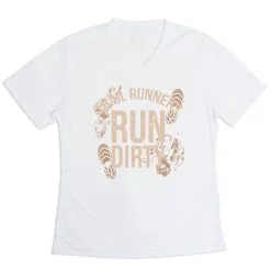 Women's Short Sleeve Tech Tee - Run Dirty 21 Women's Short Sleeve Tech Tee - Run Dirty -goneforarun Sales 2023 tr 45625 WHITE MAIN
