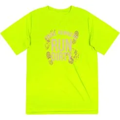 Men's Running Short Sleeve Performance Tee - Run Dirty 20 Men's Running Short Sleeve Performance Tee - Run Dirty -goneforarun Sales 2023 tr 45628 SAFETYYELLOW MAIN