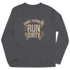 Men's Running Long Sleeve Performance Tee - Run Dirty 2 Men's Running Long Sleeve Performance Tee - Run Dirty -goneforarun Sales 2023 tr 45629 GRAPHITE MAIN