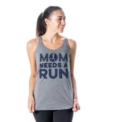 Women's Everyday Tank Top - Mom Needs A Run -goneforarun Sales 2023 tr 45634 GRAY MODEL