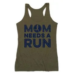Women's Everyday Tank Top - Mom Needs A Run -goneforarun Sales 2023 tr 45634 OLIVE MAIN