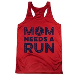 Women's Racerback Performance Tank Top - Mom Needs A Run 17 Women's Racerback Performance Tank Top - Mom Needs A Run -goneforarun Sales 2023 tr 45635 RED MAIN