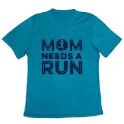 Women's Short Sleeve Tech Tee - Mom Needs A Run 12 Women's Short Sleeve Tech Tee - Mom Needs A Run -goneforarun Sales 2023 tr 45636 LIGHTBLUE MAIN