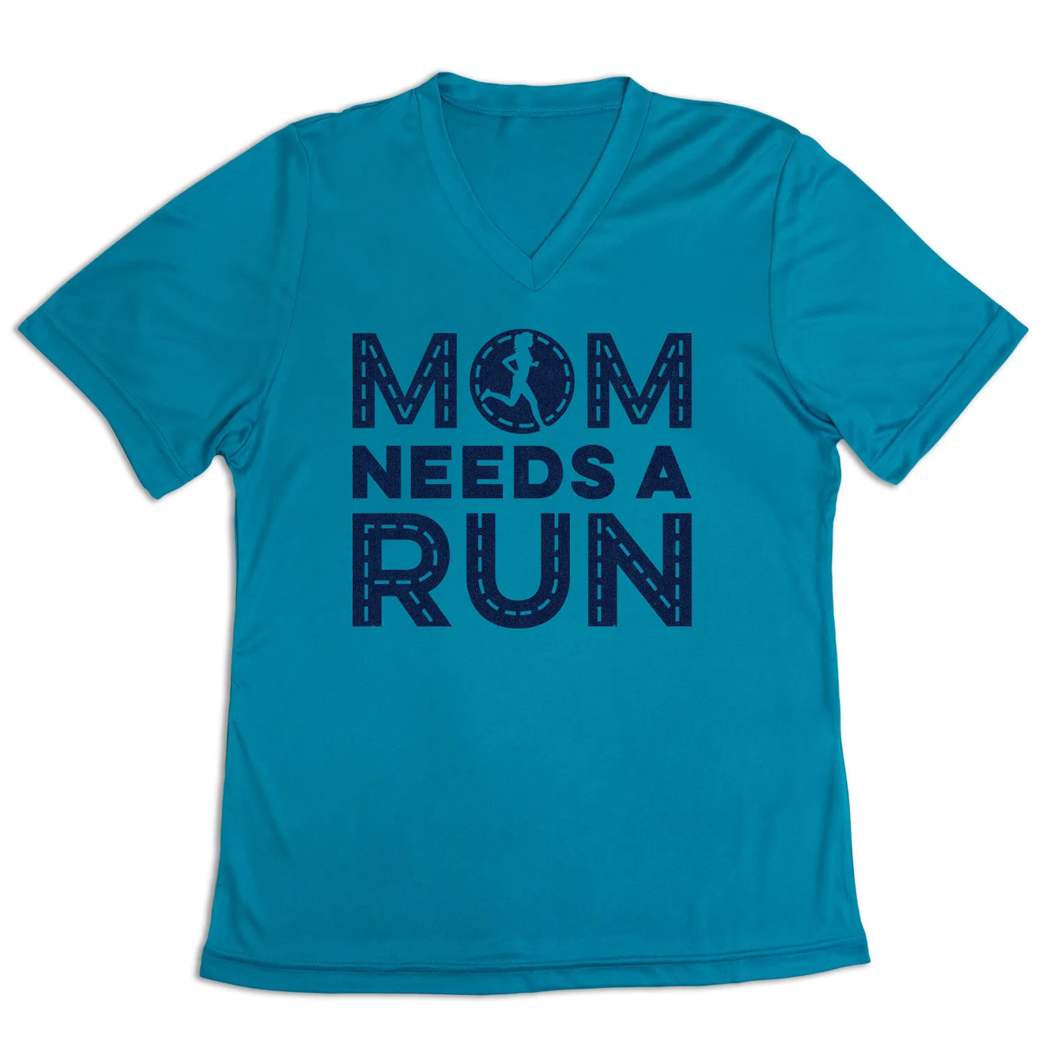 Women's Short Sleeve Tech Tee - Mom Needs A Run 6 Women's Short Sleeve Tech Tee - Mom Needs A Run - Image 4