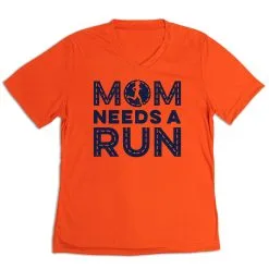 Women's Short Sleeve Tech Tee - Mom Needs A Run 13 Women's Short Sleeve Tech Tee - Mom Needs A Run -goneforarun Sales 2023 tr 45636 ORANGE MAIN
