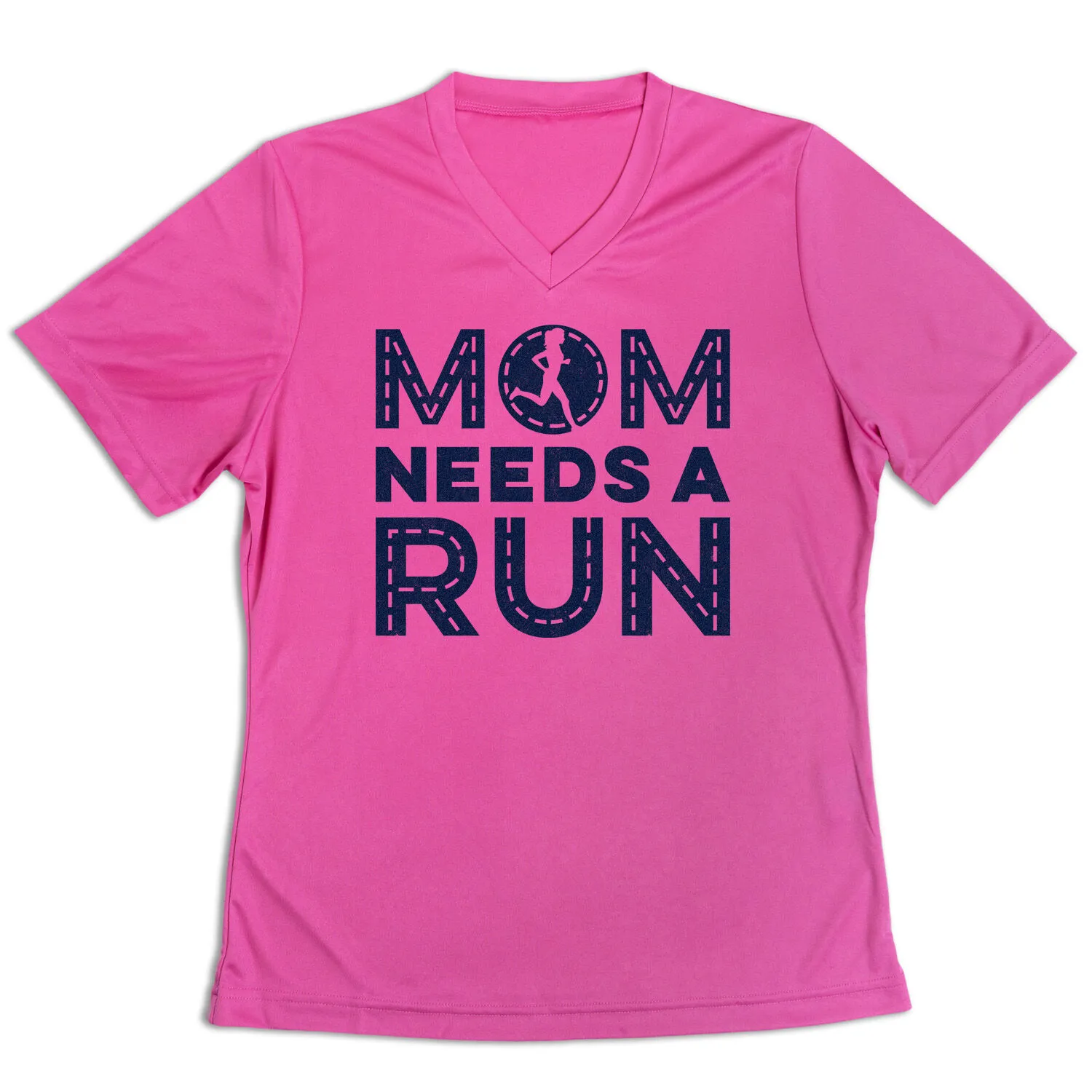 Women's Short Sleeve Tech Tee - Mom Needs A Run 8 Women's Short Sleeve Tech Tee - Mom Needs A Run - Image 6