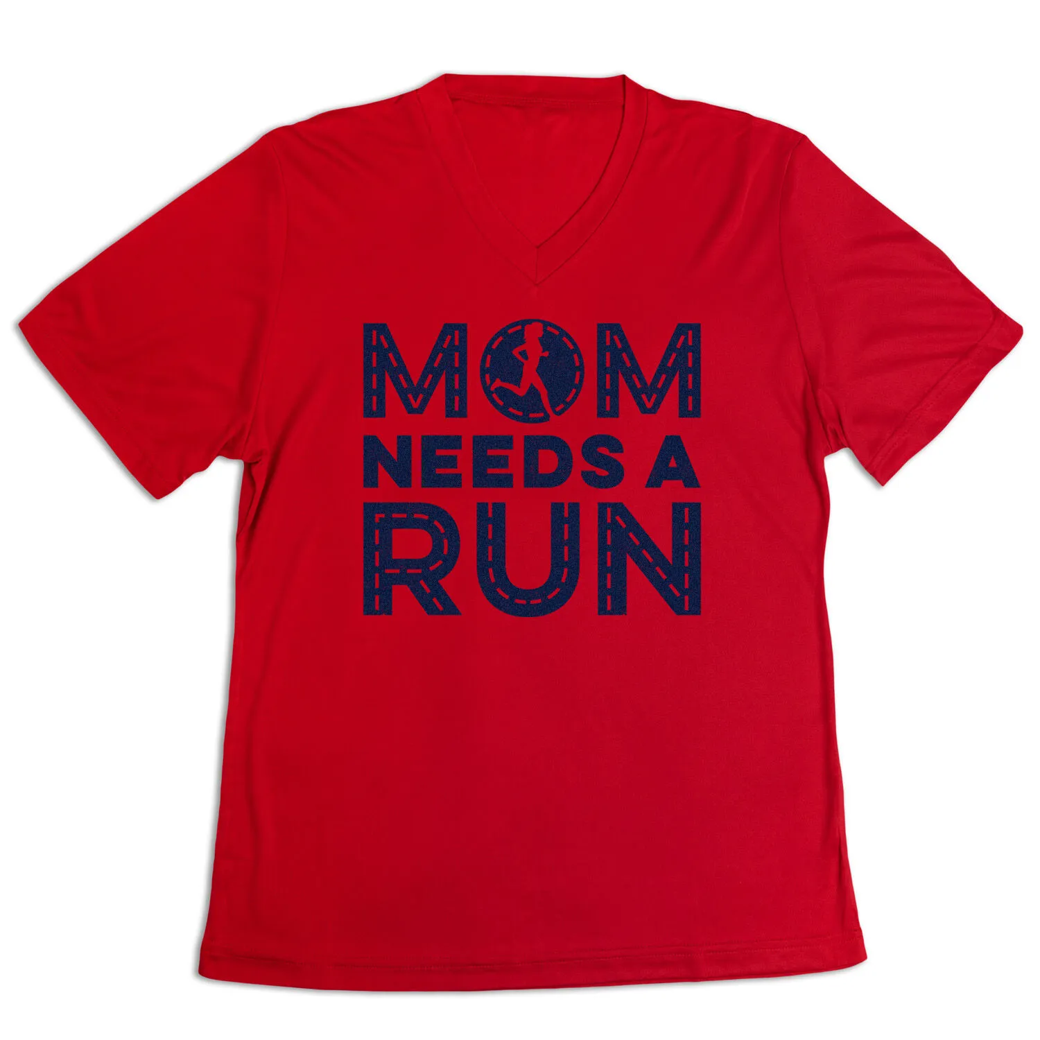 Women's Short Sleeve Tech Tee - Mom Needs A Run 9 Women's Short Sleeve Tech Tee - Mom Needs A Run - Image 7